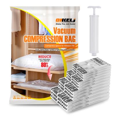 China Manual Electric Thickening Quilt Storage Bag Airtight Seal Bag Vacuum Storage Bags for sale