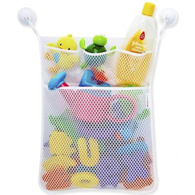 China Children's Baby Bathroom Bathing Water Toy Storage Bag Viable Cartoon Frog Duck Daily Necessities Convenient and Tidy for sale