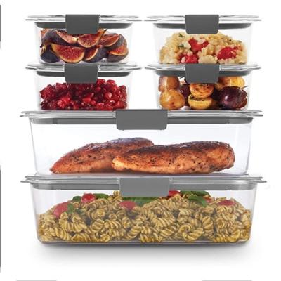 China Kitchen Plastic Transparent Storage Box Household Container Freshness Storage Food Fresh-Storage Box for sale