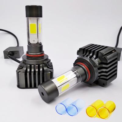 China Weiyao 8000LM Aluminum COB HB3 9005 Led Auto Headlight Super Bright for sale