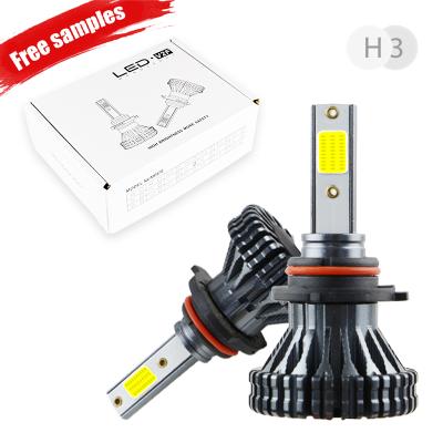 China Manufacturer auto parts led headlight 20W 2000 lumens car led headlight led light car headlight h1 h7 880 led car head lamp universal for sale