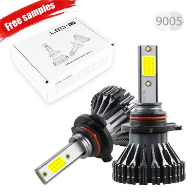 China Cheap OEM Integrated Fan Cooling Universal Led Headlights 20W Auto Lighting Led Spotlights Mini Rohs Csp H11 Car Led Headlight Universal for sale