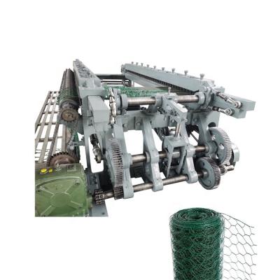 China Hexagonal Mesh Weaving For Breeding And Protection Chicken Hexagonal Wire Mesh Machine Normal Reverse Twisted Hexagonal Wire Mesh Machine for sale