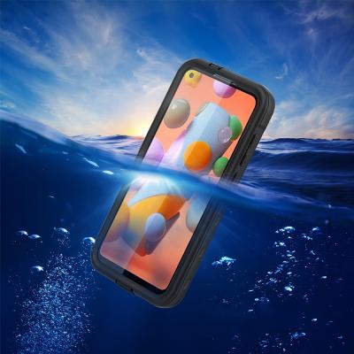 China Waterproof 2020 New Arrival Shockproof Mobile Phone Case For Samsung Galaxy A11 Waterproof Phone Case Waterproof Case for sale