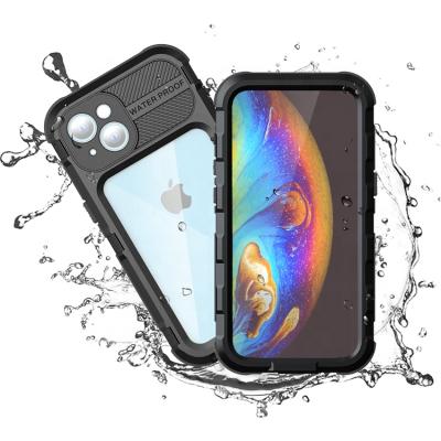 China Anti-drop Shellbox New Products Outdoor Waterproof Matte Metal Mobile Phone Case For Expanding With Built-in Screen Protector for sale