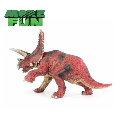 China Game OEM ODM PVC Plastic Dinosaur Toys Eco-friendly Realistic Pentaceratops Dinosaur Figure Pentaceratops Toys for sale