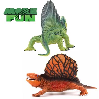 China Game OEM ODM Plastic PVC Dinosaur Toys Eco-friendly Realistic Dinosaur Figure Dimetrodon Toys for sale