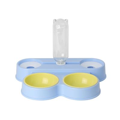 China New Sustainable Plastic Pet Bowl Pet Automatic Drinking Bowl for sale