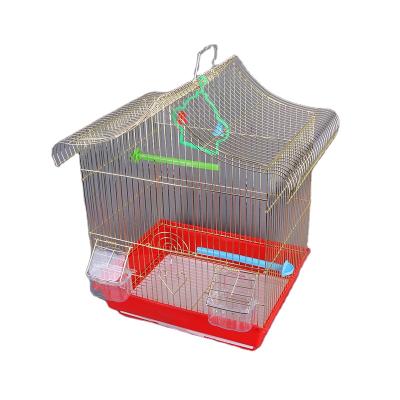 China Sustainable Wholesale Household Pet Supplies Ornamental Breeding Cages Galvanized Cages For Birds for sale