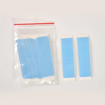 China For Lace Wigs And Hairpiece 7.6cm*2.2cm Hair Extensions Replacement Tag Tape Adhesive for sale