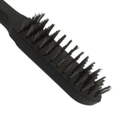 China Cleaning Made In Steel Tools China Polishing And Cleaning Wire Brush With Wooden Handle for sale