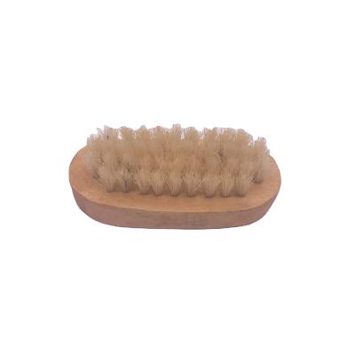 China Wholesale Pure Small Pig Hair NAIL Brush Multi Function Toenail Brush Brush High Quality Wooden Brush For Hand Nail for sale