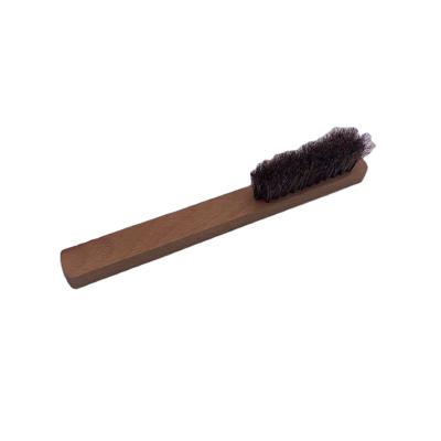 China Cleaner factory direct sales of high quality flat Sash paint brushes small cleaning brush horse hair for sale