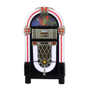 China Classic Home Music Player JSY01-02PH Full-size vintage jukebox with vinyl record player(Honey) for sale