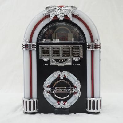 China Classic Home Music Player Mini Tabletop Jukebox Retro Cd Player Usb,Sd,Mp3,Bt Functions for sale