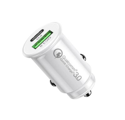 China RONGXIANG Sports CE Car Charger for iPhone 2 in 1 High Power 24V PD QC3.0 Portable Fast Charging Plug CC-1510 for sale