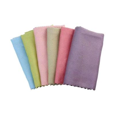 China Quality Viable Price Guaranteed Appropriate Household Wiping Soft Cleaning Glass Towel for sale