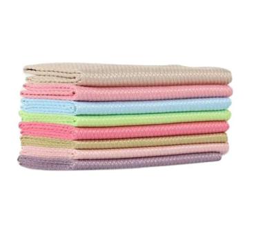 China Sustainable Housekeeping Hotels Windows Mirror Microfiber Cleaning Cloth Towel For Car Room for sale