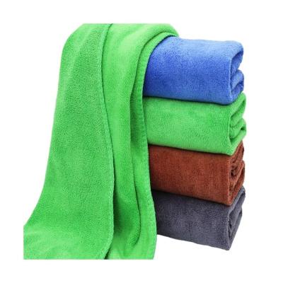 China New Cheap Viable Microfiber Car Kitchen Wash Cleaning Cloth Towels With Lanyard for sale