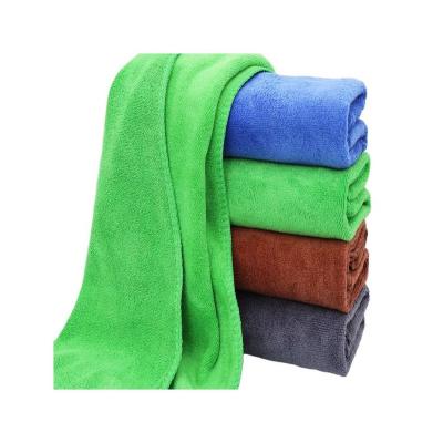 China Sustainable Cheap Soft Absorbent Car Kitchen House Cleaning Cloth Towels With Lanyard for sale