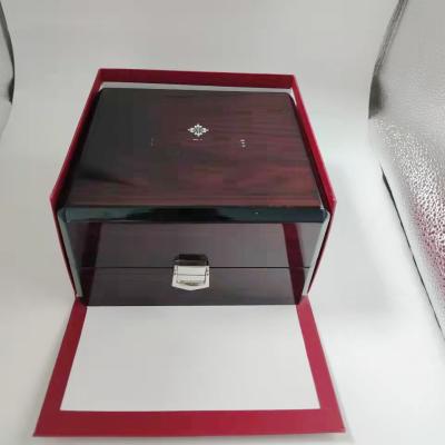 China Luxury Quartz Watches Case OEM Custom Luxury Logo Box Mechanical Watch Box For Patek Phillippe Watch for sale