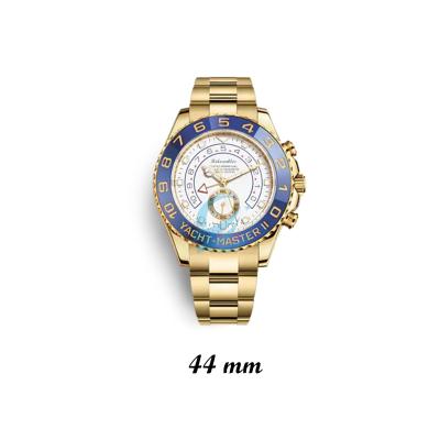 China Luxury 3A Quality RLX Men's Waterproof Automatic Logo Custom Wrist Watch Date Watch Yacht Master II Automatic Mechanical Watches for sale