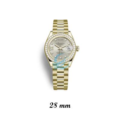 China Automatic Date Drop Shipping Custom Watch For Girl Diamonds Watches Lady Datejus 904L Stainless Steel Luxury Automatic Watch for sale