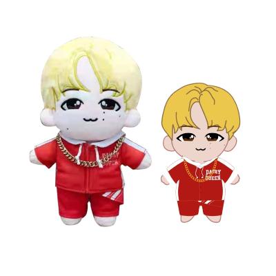 China Factory Hot Selling Wholesale New Fashion Lovely Plush Doll Customized Custom Small Plush Dolls for sale