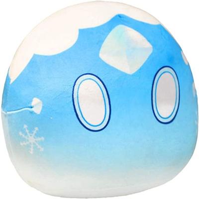 中国 cute theme game toy soft pillow keychain jumpty dumpty colorful genshin impact plush pillow 販売のため