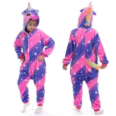 Cina New Winter Adults Animal Bath Robe Thick Flannel Nightgowns Sleepwear Women Men Bathrobe Unicorn Bathrobe Pajamas Kids Bath Robe in vendita