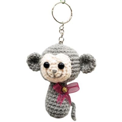 China New fashion DIY Baby crochet soft keychain toys knit doll en venta