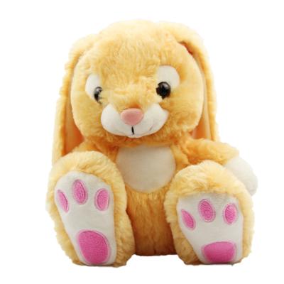 중국 Easter Stuffed Toys Gifts Plush Bunny with Big Pink Feet Easter Toy 판매용