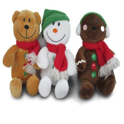 China Christmas festival stuffed plush toys for promotional gifts à venda