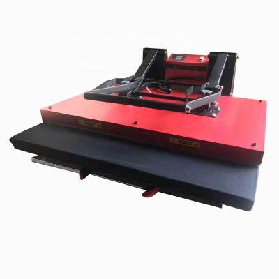 China Garment Shops QK-8010  hot sale Large Format  80x100 Manual T Shirt cloth Sublimation Heat Press Machines price for sale