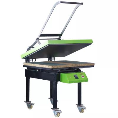 China Garment Shops QK-P01 Large Format 80x100 manual slide-out sublimation heat press machine for sale for sale