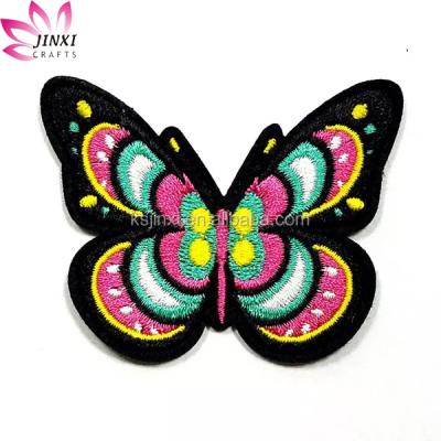 China 3D Garment Accessories Custom Butterfly Patch for sale