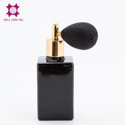 China 100ml Square Glass Bottle 18/415 Neck Size Vintage Perfume Glass Bottle 18/415 Luxury Cosmetic Luxury Empty Bulb Perfume Bottle for sale