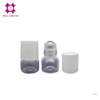 China Personal Care 1ml Mini Empty Tester Perfume Roll On Bottle for sale