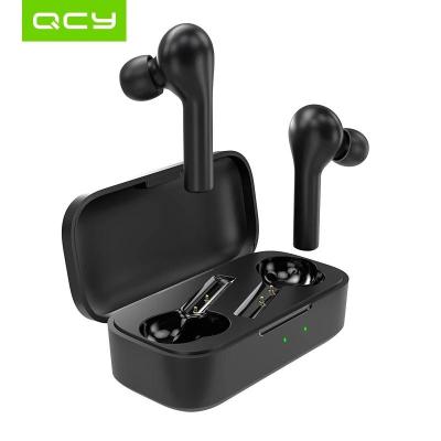 China True 5.0 Wireless In-Ear QCY T5S Wireless Touch Control Talking Stereo HD Mini Earbuds Sports Running Wireless Earbuds Gaming Headphones for sale