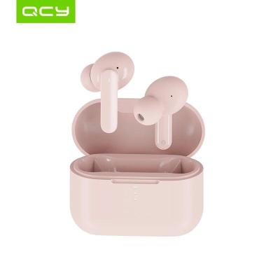 China QCY T10 In-Ear Gaming Headphones Double-frame In-Ear Headphones APP Smart Control 4 MIC Wireless Type-C Fast Charging for sale