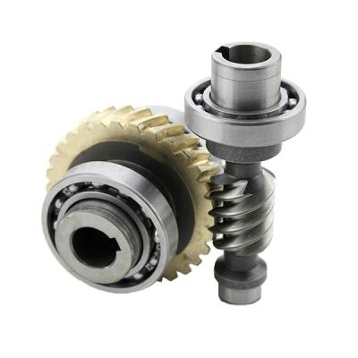 China High Preision Factory Manufacture High Precision Custom 304 316 CNC Machining Worm Gear Parts for sale