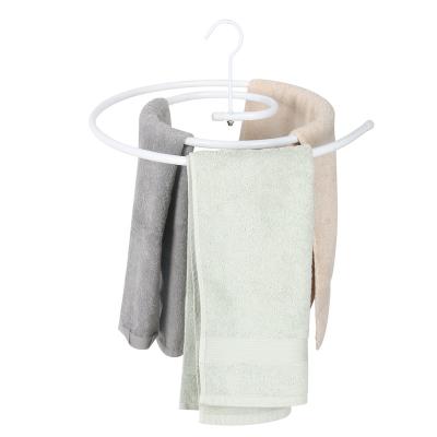 China New Portable Simple Portable Hanging Towel Drying Rack Clothes Roll Up Drying Rack for sale