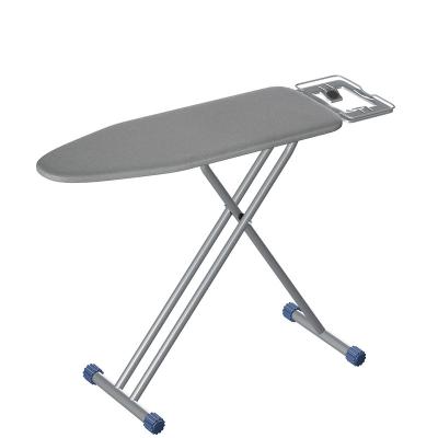 China 2021 Colors Foldable Various Metal Hanging Ironing Board With Iron Stand Ironing Board With Cotton Cover for sale