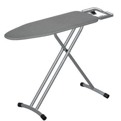 China 2021 New Design Iron Tube Foldable High Quality Cotton Cover Height Adjustable Ironing Board for sale