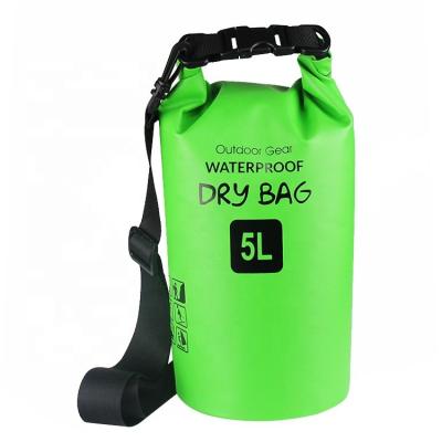 China Funsportgym Sport Durable Colorful Clouds PVC 5L 10L 20L 30L Waterproof Survival Gear Waterproof Floating Dry Bag Camping Kayaking for sale