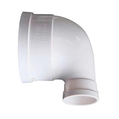 China Drainage accessories 75*50110*50 180*160110*90 200*160 PVC reducing elbow Reducing for sale