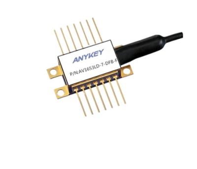 China high power 1653nm DFB 14 pinButterfly laser diode with imported quantum chip for methane detection AW1653DFB-BFL for sale