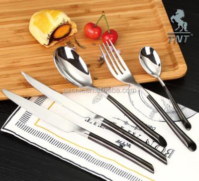 China Disposable Stainless Steel Cutlery Set / Flatware Set for sale