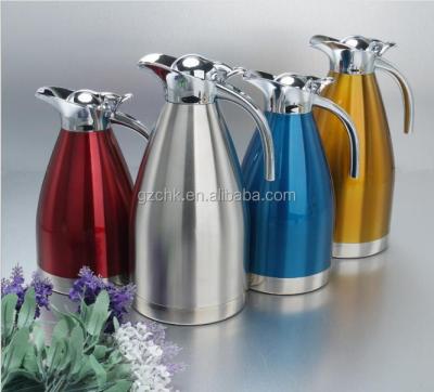 China 18/10 Sustainable High Quality Stainless Steel Vacuum Coffee Kettle CHK1.0L for sale