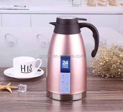 China Sustainable 1.5L hot tea kettle for home /stainless steel 304 double wall kettle restaurant for sale